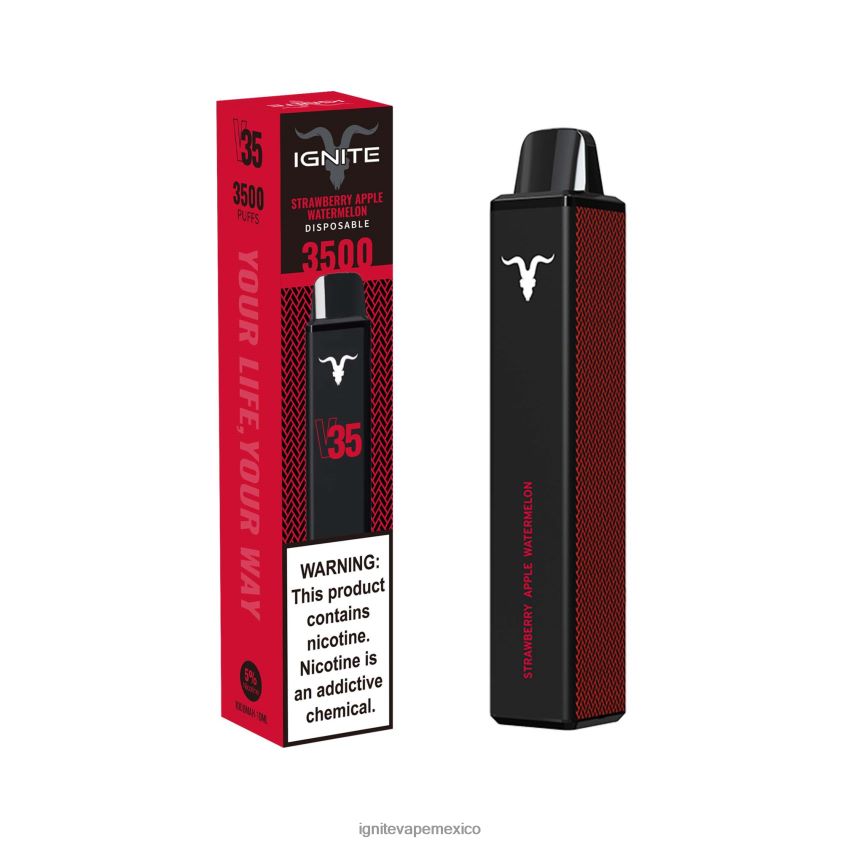 IGNITE Vape Mexico - IGNITE V35 pluma vaporizador 244B4T133 hielo de uva