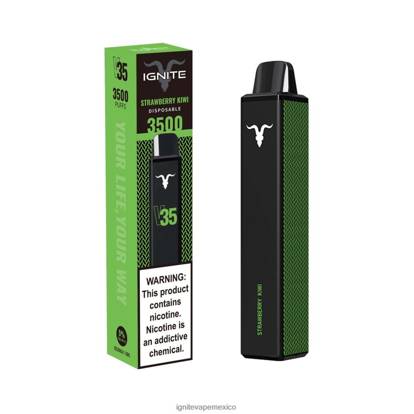 IGNITE Vape Mexico - IGNITE V35 pluma vaporizador 244B4T133 hielo de uva