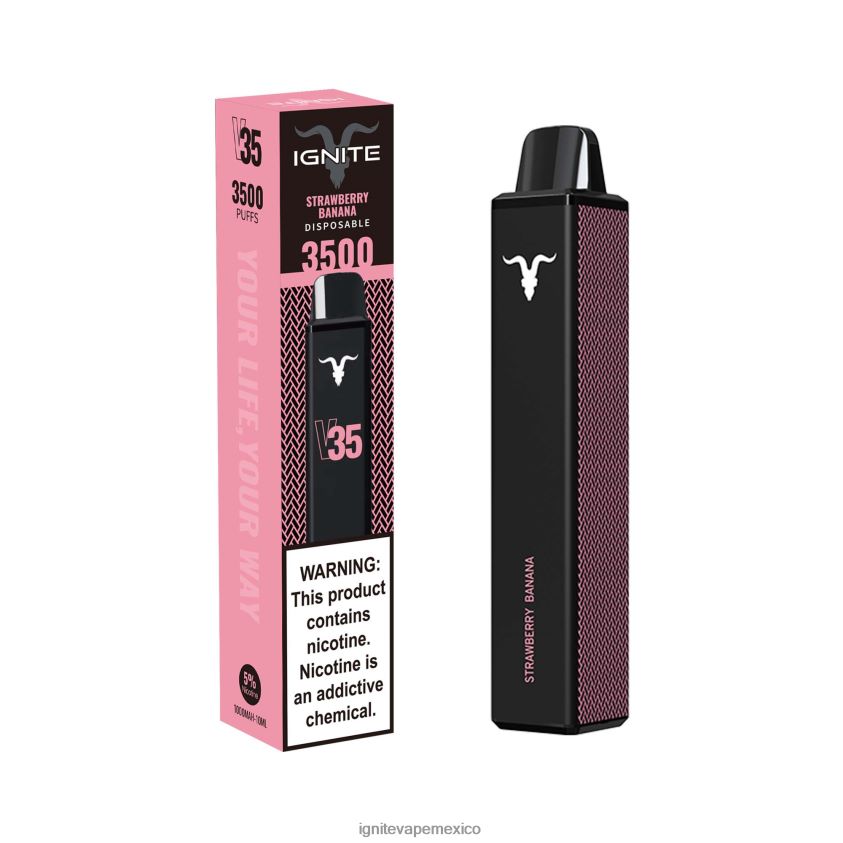 IGNITE Vape Mexico - IGNITE V35 pluma vaporizador 244B4T133 hielo de uva