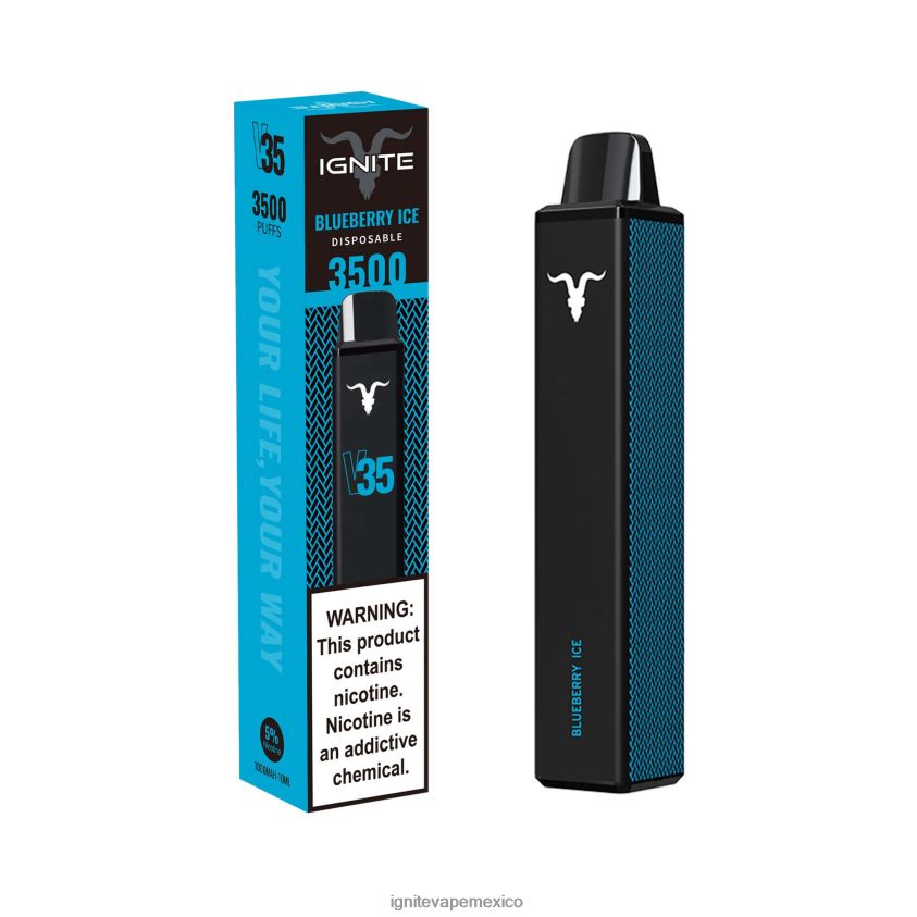 IGNITE Vape Mexico - IGNITE V35 pluma vaporizador 244B4T133 hielo de uva