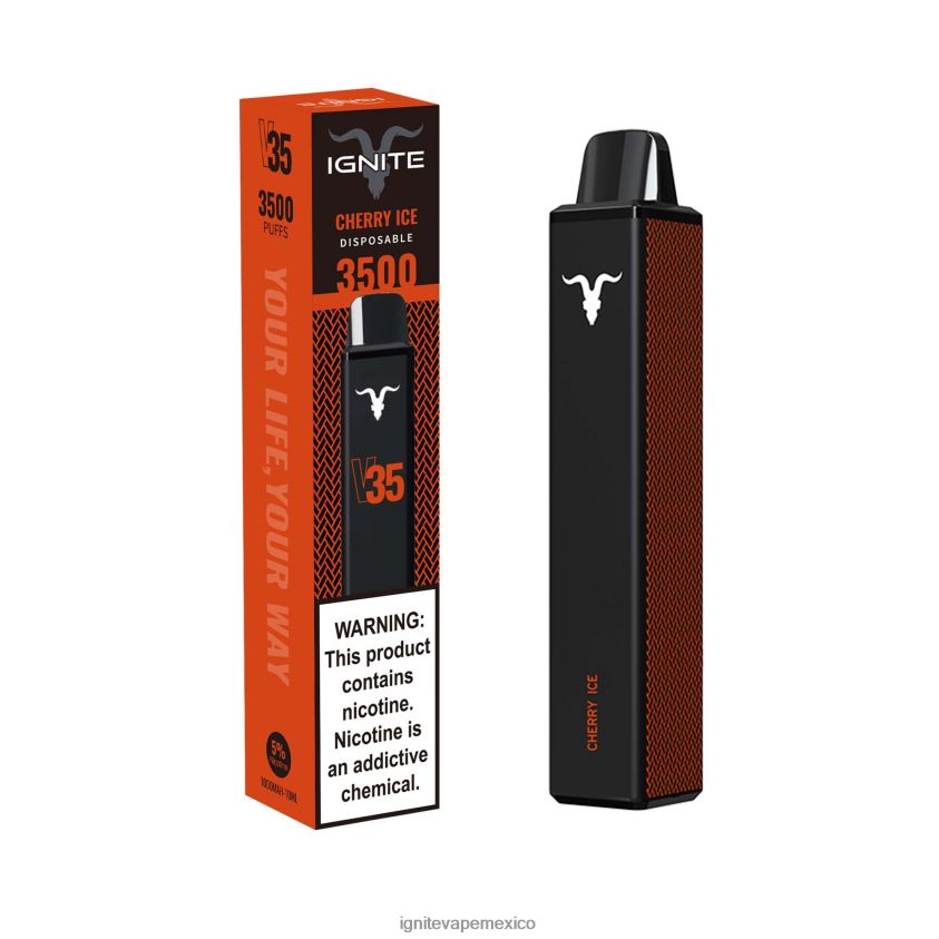 IGNITE Vape Mexico - IGNITE V35 pluma vaporizador 244B4T133 hielo de uva