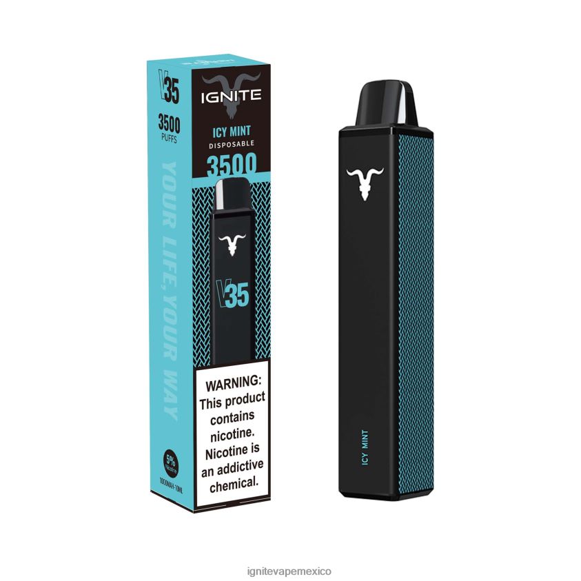 IGNITE Vape Mexico - IGNITE V35 pluma vaporizador 244B4T133 hielo de uva