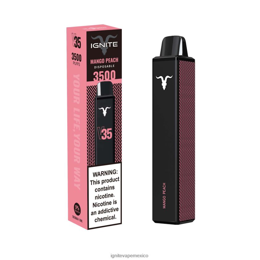 IGNITE Vape Mexico - IGNITE V35 pluma vaporizador 244B4T133 hielo de uva